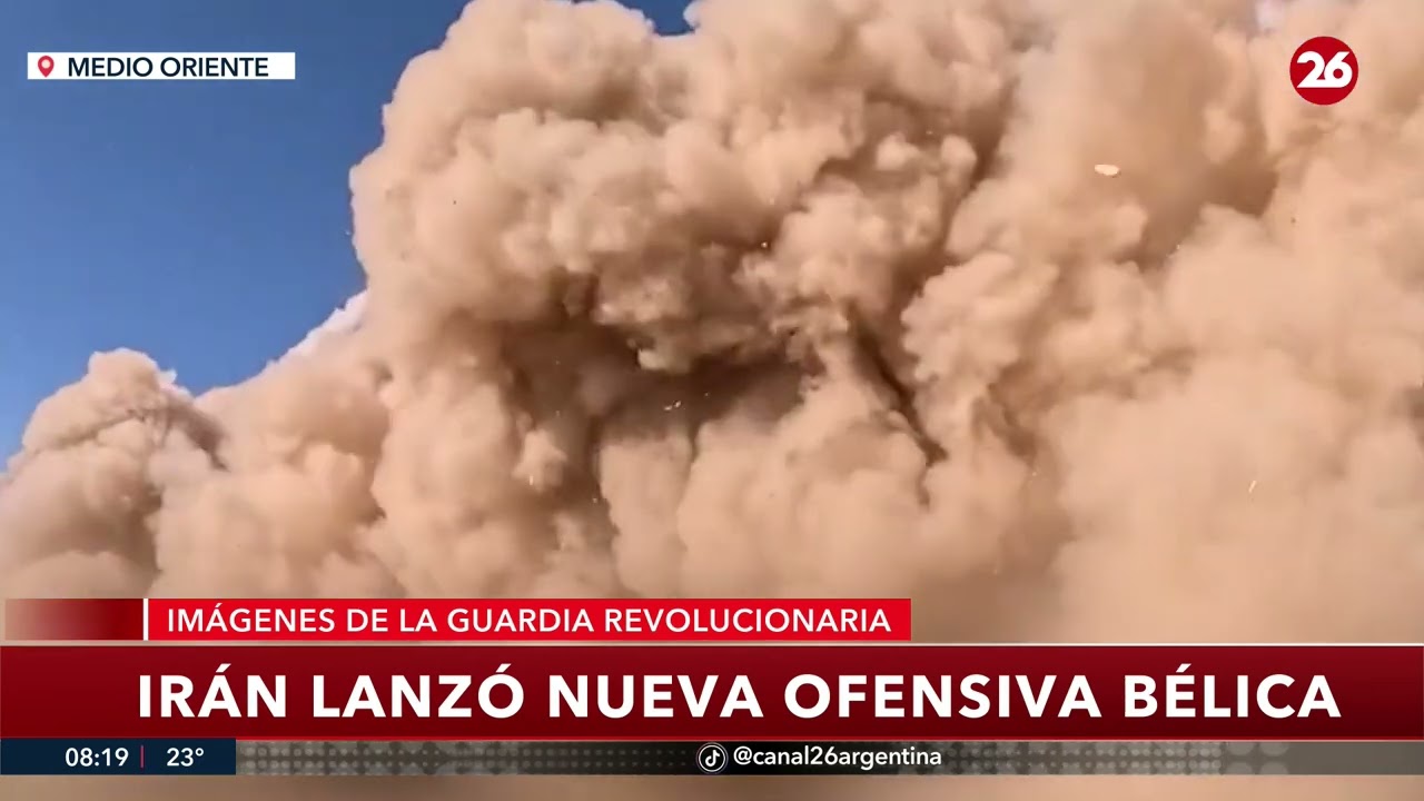 🚨 RESPUESTA MILITAR DE TEHERÁN | Irán lanza una nueva ofensiva con misiles y drones