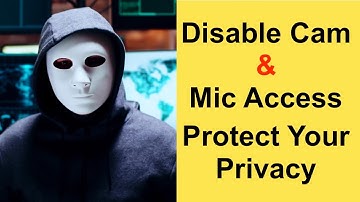 How to Disable Camera and Mic Access on Your Mac - Protect Your Privacy and Security