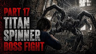 Resident Evil Requiem Part 17 – Titan Spinner Boss Fight (Leon) | Full Gameplay