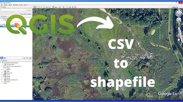 CSV to shapefile in QGIS
