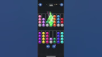 BallSort level 1470 #games #gaming #viral #relaxing  #foryou