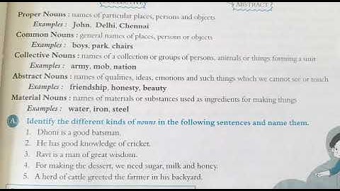 L-2 | Nouns | Part - 2 | Class - 7 Cordova