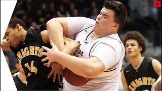 When the 360 Pounds Big Guy on the Basketball Game Court || Connor Williams || [Basketball/USA 🇺🇸]