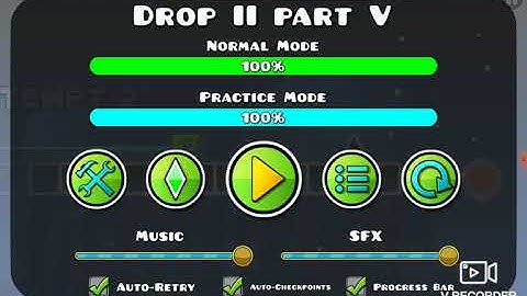 Drop II part V (finale of drop II) Geometry dash 2.2 beta