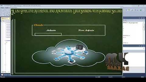 Cost-Effective Authentic and Anonymous Data Sharing with Forward Security | Final Year Projects 2016