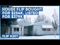 House Flip Finished (#207) and Listed for Sale! Bought 8/24/2020