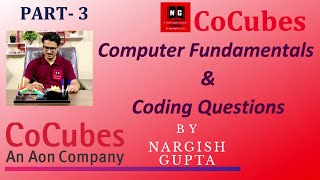 1.3 CoCubes Computer Fundamentals and Coding Questions | Cocubes Pseudo Code & Coding Questions