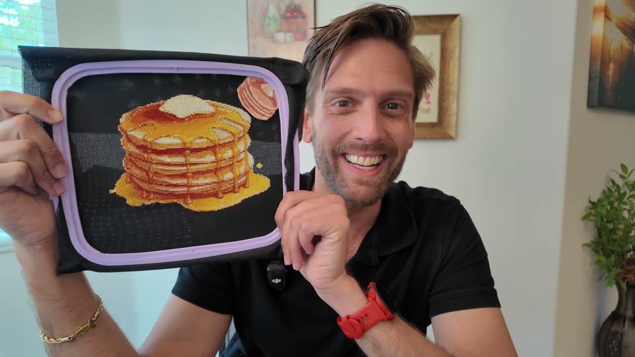 Flosstube #80: National Pancake Day and lots of stitching updates!