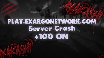 Play.Exargonetwork.Com Server Crash +100 ON [AYAKASHI] -minecraft
