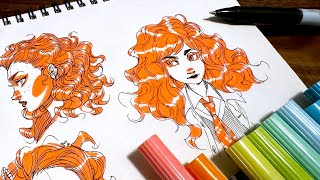 ✤ Sketchbook doodles! Realtime sketch session to keep you company // ballpoint pen