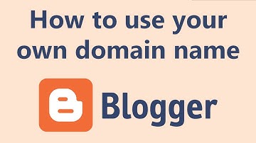 How to use a custom domain on your Blogger.com blog (2017)