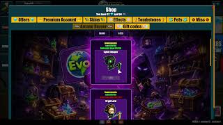 NEW ARCANE SHOP! EvoWorld io   The free multiplayer io game  Formerly known as flyordie io