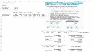 ACG 6425 Cost Allocation Part 2 - Step-down method Profile