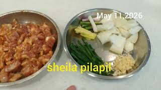 How to cook stir fried pork spare ribs with onion chunks|@sheilapilapil