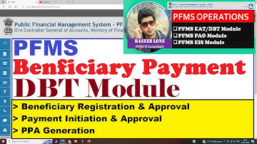 How to make Beneficiary Payment on PFMS | DBT Payment |PFMS Full Training Part-4|