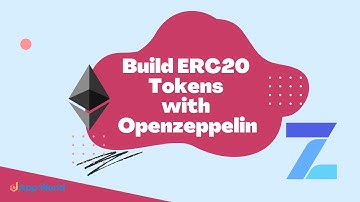 Create ERC20 Tokens Smart Contract with Openzeppelin