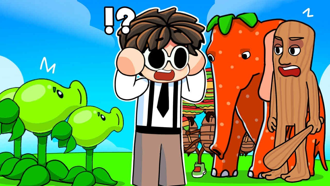 Plants vs Brainrot in Roblox!