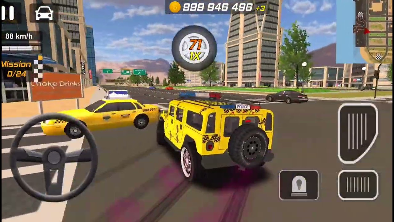 police Draft car driving simulator # 1Best gameplay for Android