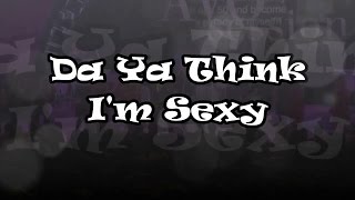 Rod Stewart - Da Ya Think I'm Sexy  (Srpski prevod)
