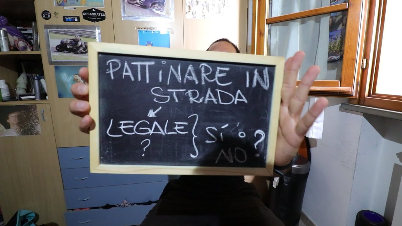 pattinare per strada in Italia LEGALE O ILLEGALE
