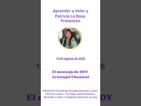Oraculo 14-8-26 - Arcangel Chamuel