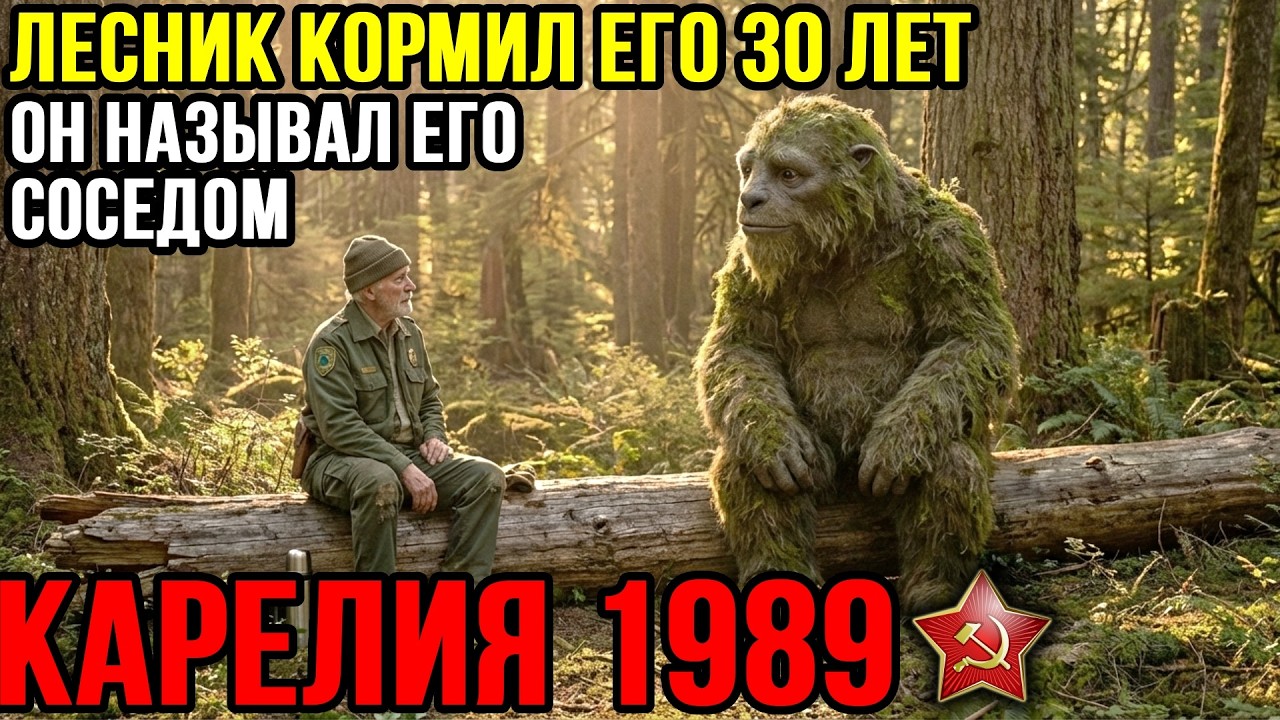 Лесник кормил СУЩЕСТВО в ЧАЩЕ 30 ЛЕТ. Когда он погиб, оно пришло попрощаться.