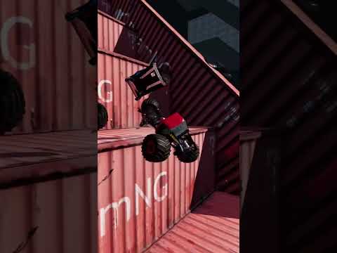 Car | Monster Truck | Crash | ASMR #shortsfeed #subscribe #gaming #beamngdrive