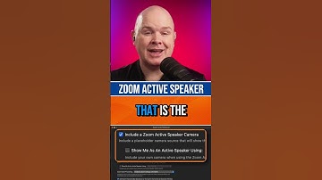 Master Ecamm for Zoom: Set Up the Active Speaker Placeholder for Perfect Scenes