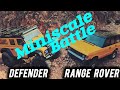 RC MINI SCALE COMPARISON - DEFENDER 110 VS RANGE ROVER - LDRC LD18401 & SGPINECONE SG 1803