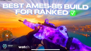 🔥 Best Ames-85 Class Setup for Ranked Multiplayer in BO6 (Dominate Every Match!) 🔥