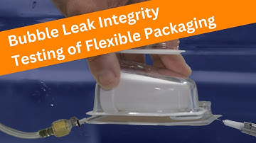 Bubble Leak Integrity Testing Simplified | Keystone Package Testing
