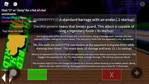 Playing n the jojo game ( doing 1v1s with my friend