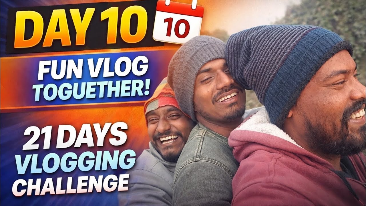 Day 10 Complete! | 21 Days Daily Vlogging Challenge 💪 - YouTube