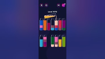 Get Color Level 1970 #colorgames #watersortpuzzle #watersort