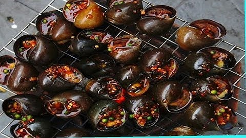 Ốc Nướng Tiêu Xanh