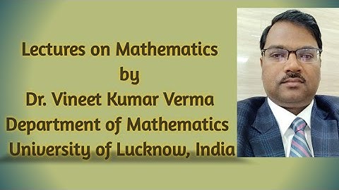 Circular motion of a particle in a vertical plane by Dr. Vineet  Verma : lec -1
