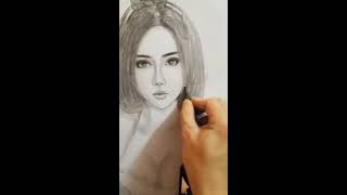 Pong Kyubi Hấp Dẫn Quá Vẽ Chì Siêu Mẫu Pong