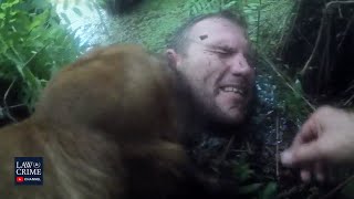 Police K-9 Dog Licks Suspect's Face After Locating Him in Florida Swamp