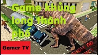 Revew game: Ta là quái vật | Game khủng long tàn phá thành phố 2019. screenshot 5
