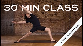 Balancing Flexibility and Strength | 30 minutes Yoga with Adam Husler and Liforme