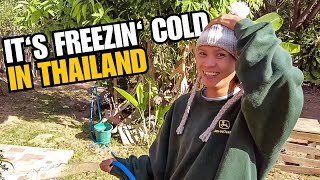 Its Freezing Cold In Thailand....