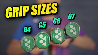 Badminton Racket Grip Sizes Explained