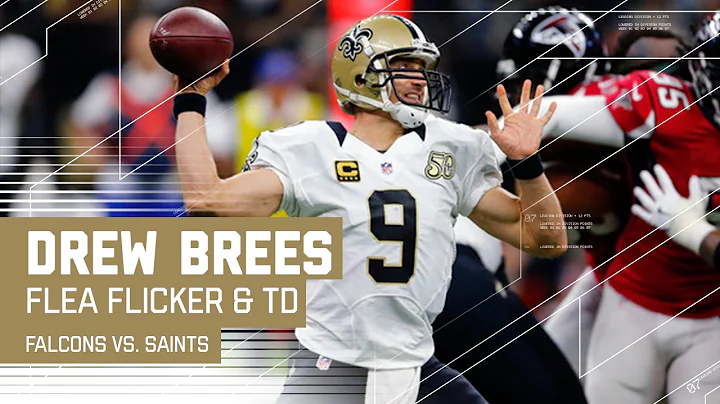 Flea Flicker Bomb Sets Up Drew Brees TD Pass to Co...