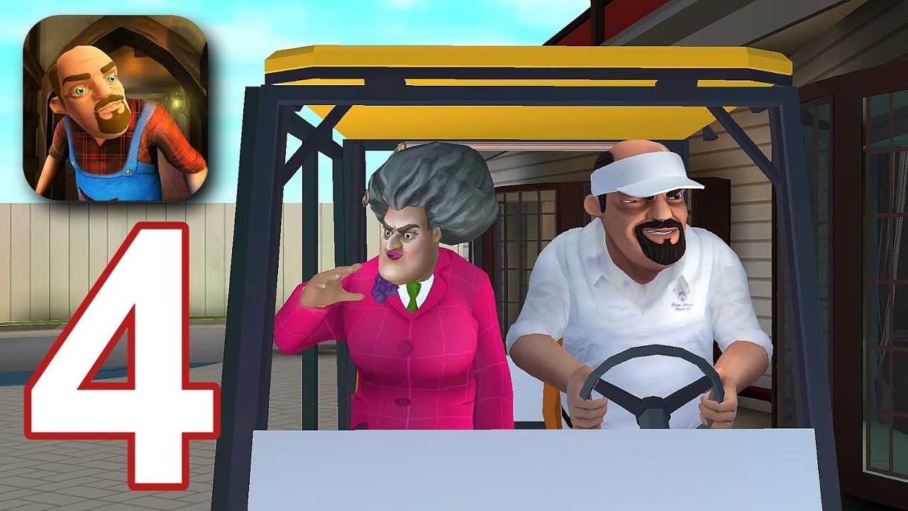 Scary Stranger 3D - Gameplay Walkthrough part 4 - Valentine Special Levels (iOS,Android)