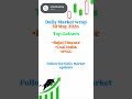 30 May Marker wrap Nifty below 24k😮 #stockmarket #trading #finance #investing #news #nifty#ytshorts