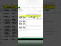 Single Id Nikalna Sheekhye in Excel #excel #excelformula #ytshorts