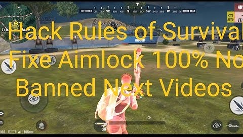 Hack Rules of Survival Fixed Script Aimlock 100% No Banned Next Videos / Noob King