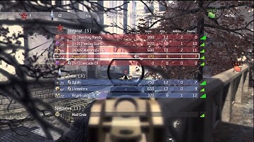 MLG Player HussLeD MW3 Variant Scrim Lockdown CTF 4 vs. 4