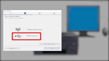 Connecting the printer and a computer via USB (Windows) (G4010 series)