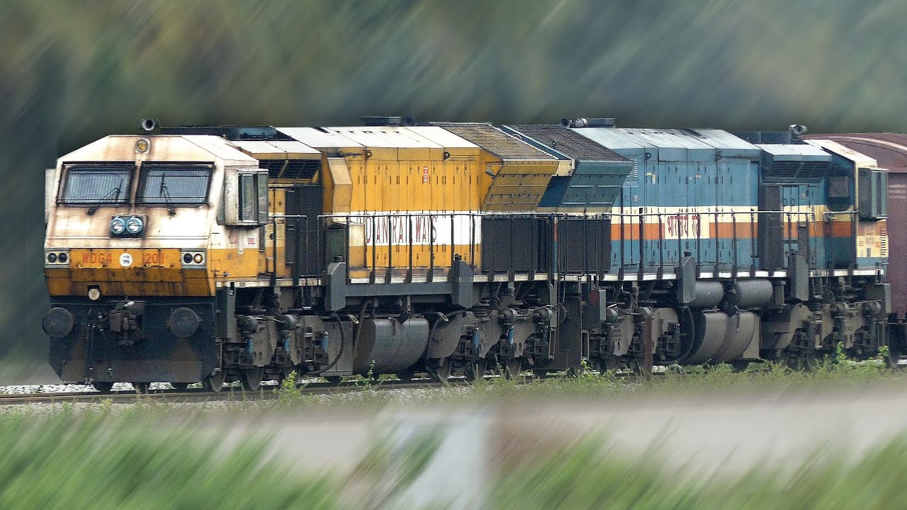Diesel Loco Trains | Bangalore - Hubli Section | Indian Railways